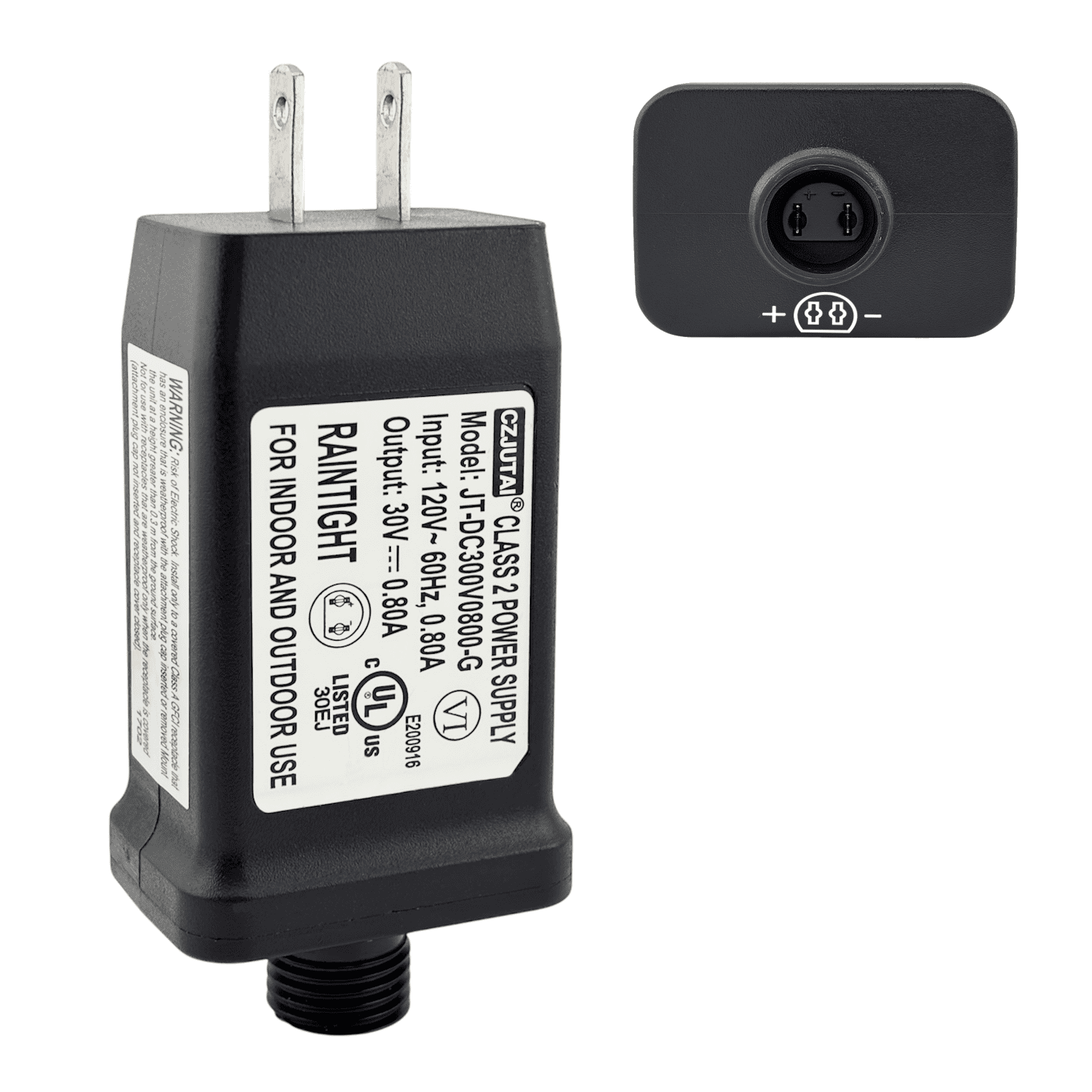 Power Supply JT-DC300V0800-G Class 2 LED Transformer 30V 0.8A 24W