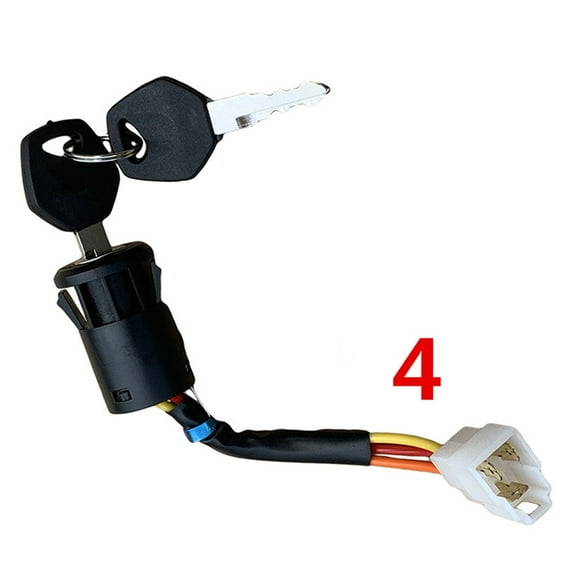 Power Supply Key Start Switch for Kids Electric Car, Ride on Toy Car Key Switch