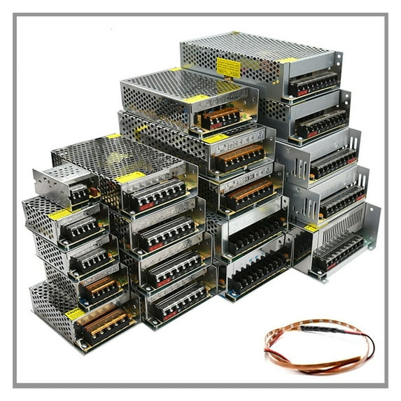 Power Supply Lighting Transformer,For Led Strip DC Stabilized Power Supply, LED Driver Adapter Power Suply 12v 24v