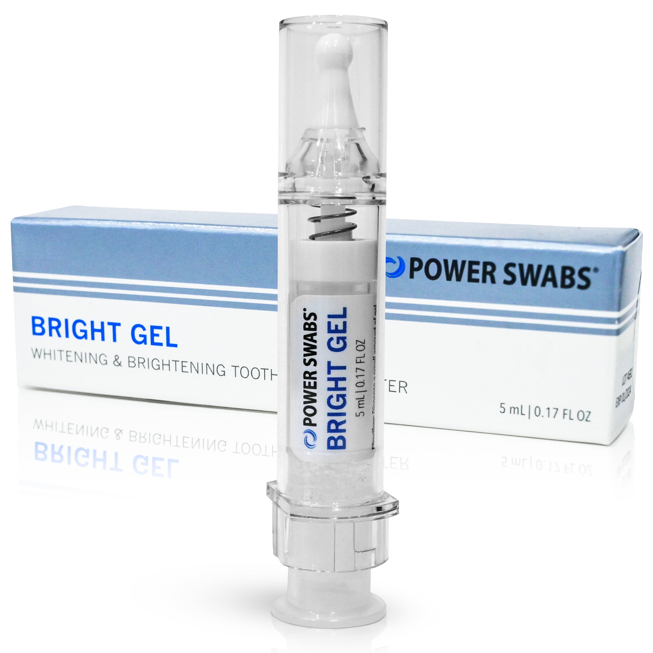 Power Swabs Bright Gel Gentle Teeth Whitening Gel Easy Treatment