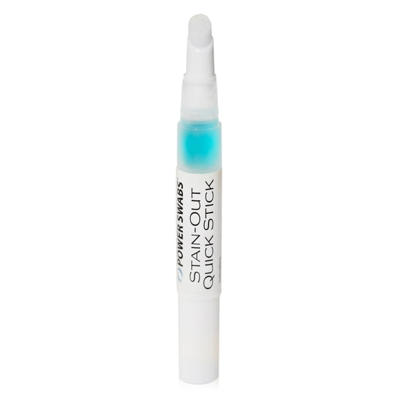 Power Swabs Stain-Out Quick Stick On-The-Go | No Sensitivity - Effective Teeth Stain Remover | Gentle Formula | Travel Friendly, Beautiful White Smile – Good for 30 Uses