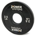 thumbnail image 1 of Power Systems 2.5 lb Training Bumper Plate, Weight Plate with Reinforced Inner Stainless Steel Disc, 1 of 6