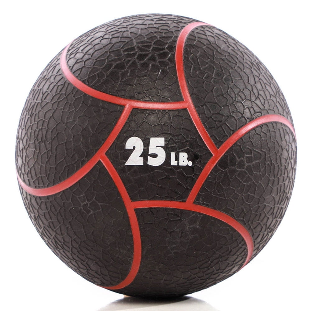 Power Systems 11" Elite Power Medicine Ball (25 lb), Durable Weighted Medicine Ball for Core Training