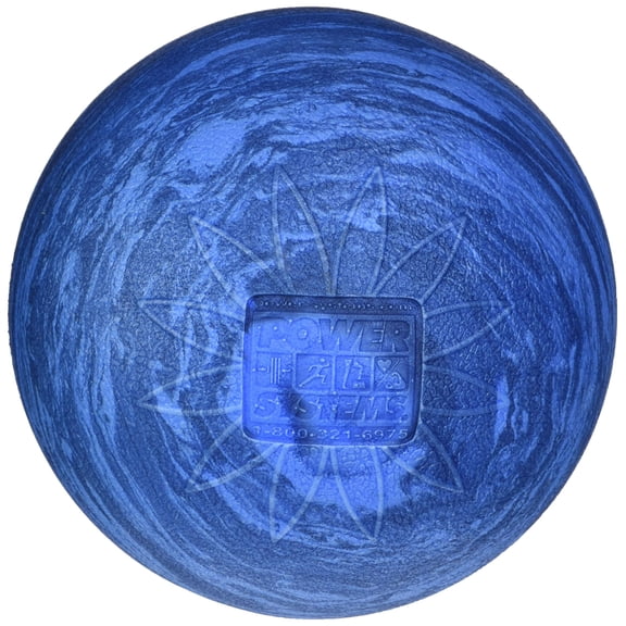 Power Systems Myo-Release Massage Ball – 6" EVA Therapy Ball for Trigger Point Relief - Blue
