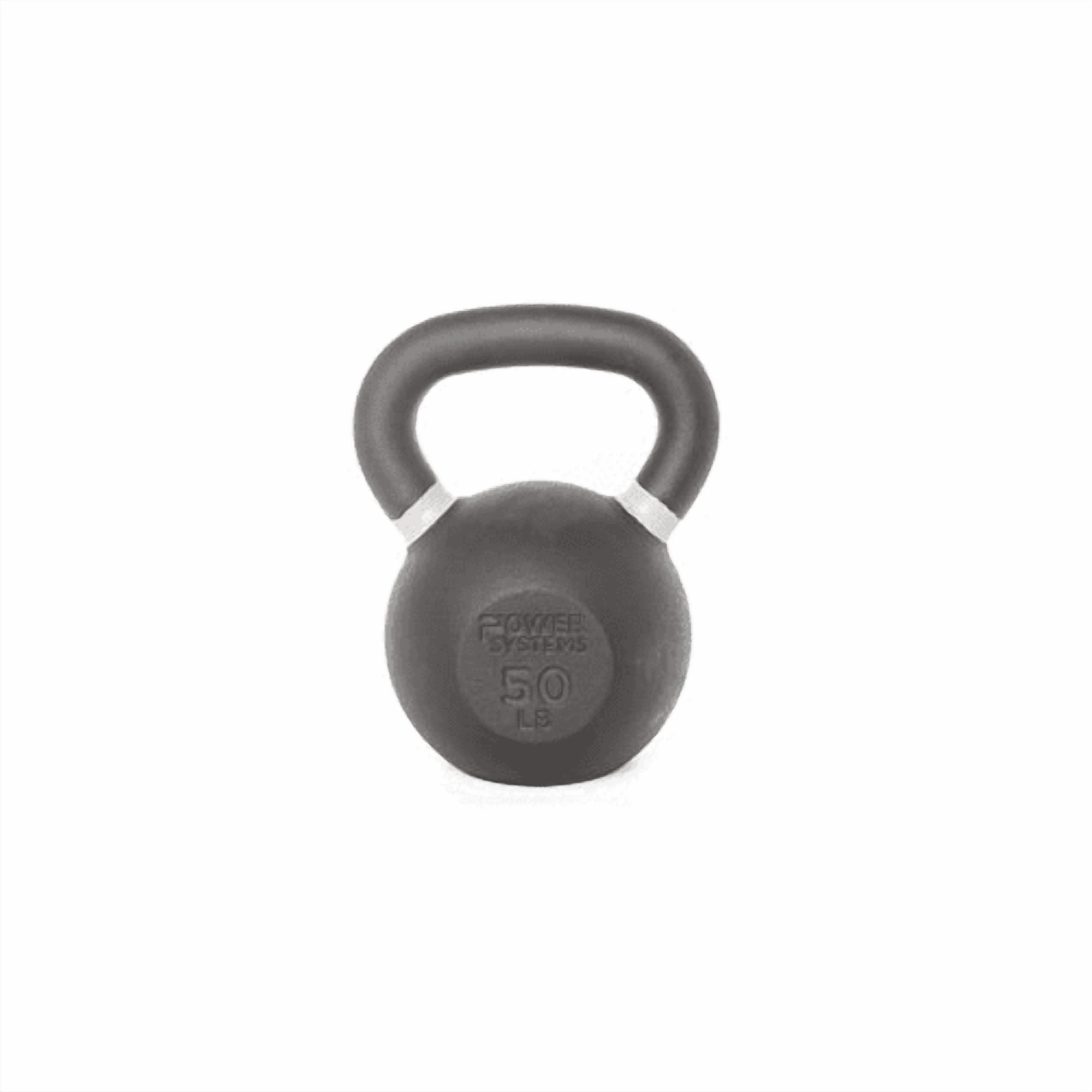 Power Systems Cast Iron Kettlebell (50 lb), Strength Training ...