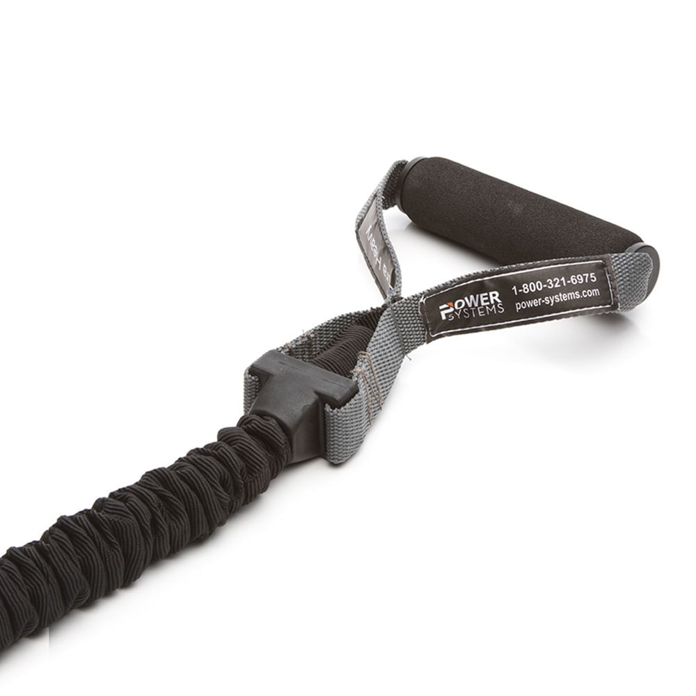 Power Systems 48" Covered Resistance Tube with Handles - Ultra Heavy (22-85 lbs) Covered Power Tube
