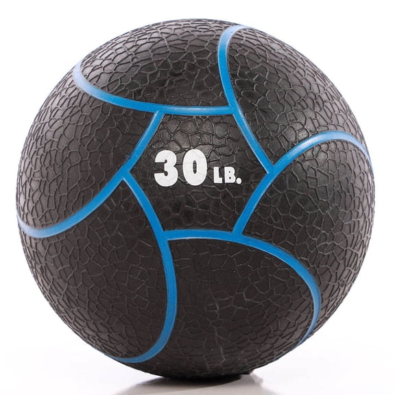 Power Systems 11" Elite Power Medicine Ball (30 lb), Durable Weighted Medicine Ball for Core Training