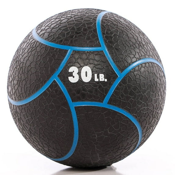 Power Systems 11" Elite Power Medicine Ball (30 lb), Durable Weighted Medicine Ball for Core Training