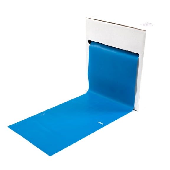 Power Systems Flat Band - 50 yd Resistance Band (Heavy Resistance Level), Durable Latex Strength Band