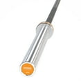 thumbnail image 1 of Power Systems 20kg Men’s Hybrid Olympic Barbell, 86" Black Zinc & Stainless Steel Weight Bar, 1 of 5