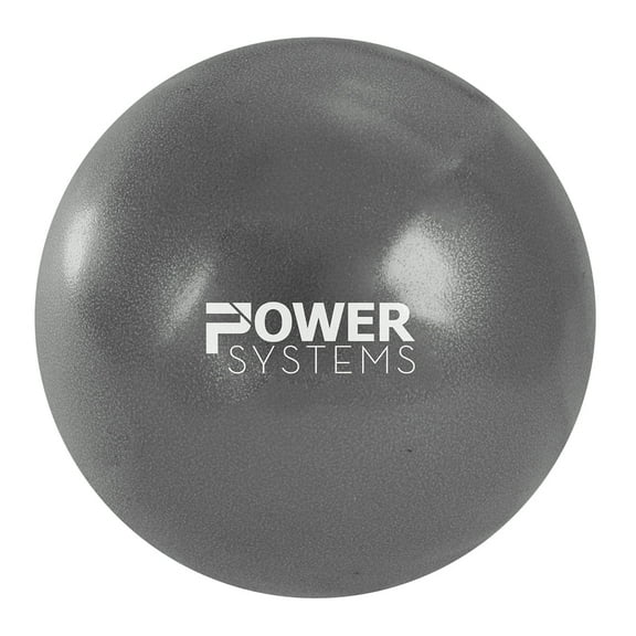 Power Systems Poz-A-Ball – 8? Static PVC Balance Ball for Alignment & Rehab Training (Gray)