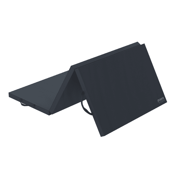 Power Systems Premium Gym Mat 72 in. L x 36 in. W x 2 in. thick - Jet Black, 90816