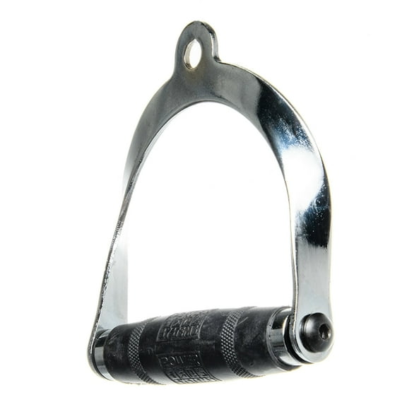Power Systems Single-Grip Rotating Handle  Chrome Cable Attachment Pulldown Bar for Machines