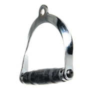 Power Systems Single-Grip Rotating Handle   Chrome Cable Attachment Pulldown Bar for Machines