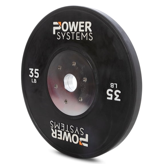 Power Systems 35 lb Training Bumper Plate, Weight Plate with Reinforced Inner Stainless Steel Disc