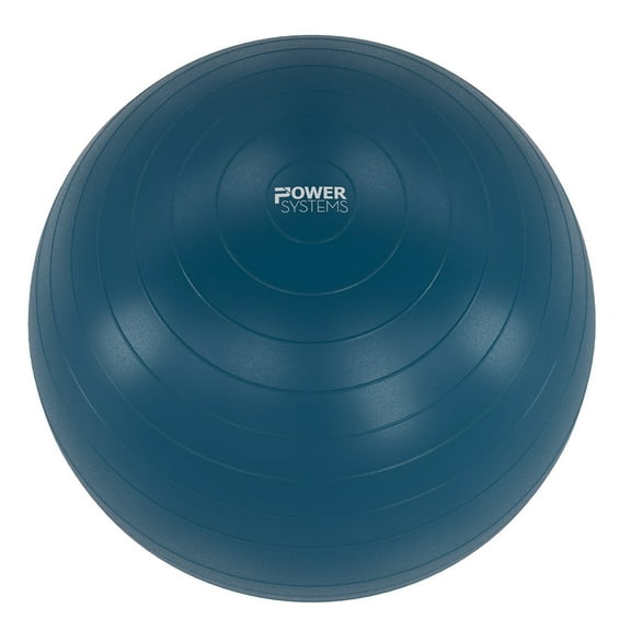 Power Systems Versa Ball Pro – 55cm Stability Ball for Exercise, Balance & Core Training - Blue