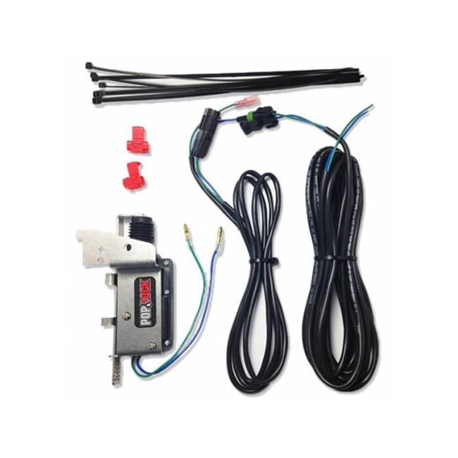 Power Tail Gate & Door Lock with OEM Key Black