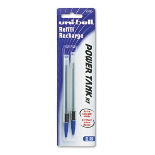Uni-ball Power Tank Rt Ballpoint Refill - 1 Mm - Bold Point - Blue - 2 / Pack (42083pp)