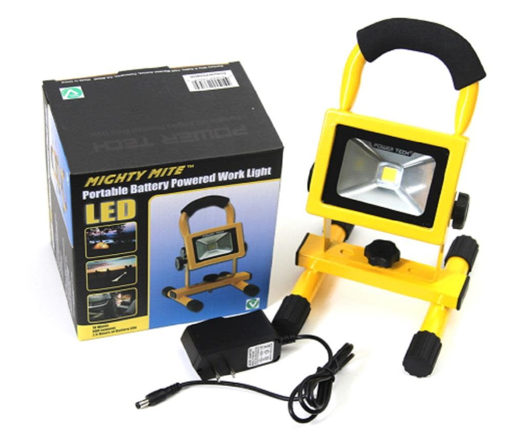 Power Tech Mighty Mite Portable Led Battery Powered Work Light