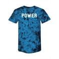 thumbnail image 1 of Power Text Tie-Dye Crystal Women -Smartprints Designs, Female Large, 1 of 2