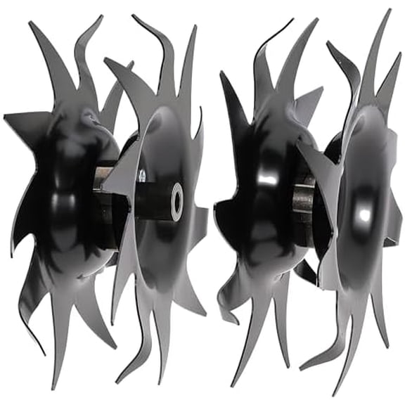 Power Tiller Tines for Mantis 1622, 7222, 7225, 7260, 7261, 7262, 7920, 7924, 7940 Cultivators, Till up to 10-Inch deep and 9-Inch Wide$$Garden & Patio