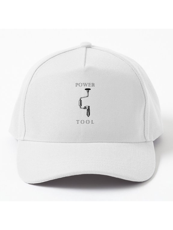 Power Tool Baseball Cap, Workshop Equipment Graphic Design, Classic Everyday Casual Hat