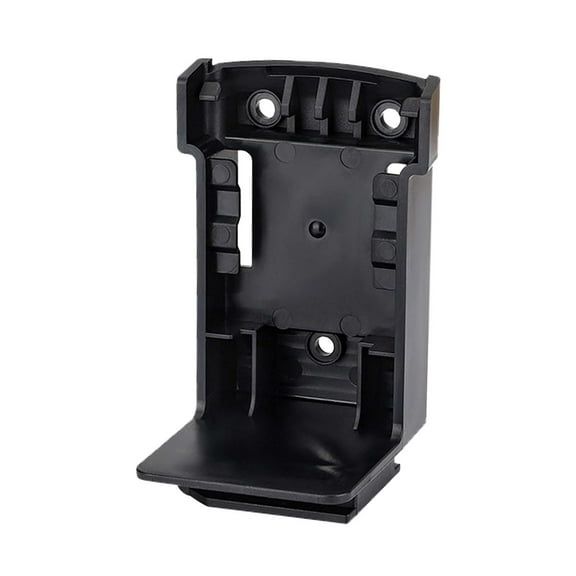 Power Tool Batteries Storage Shelf Battery Mounts Tool Storage Holder 18V Battery Dock Holder Black