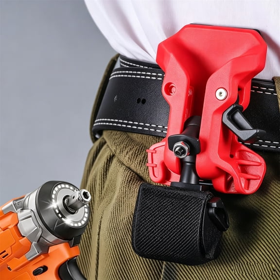Power Tool Belt Clip, Quick Release Metal, 1 Pack, Portable Waist Holder for Electrician Work