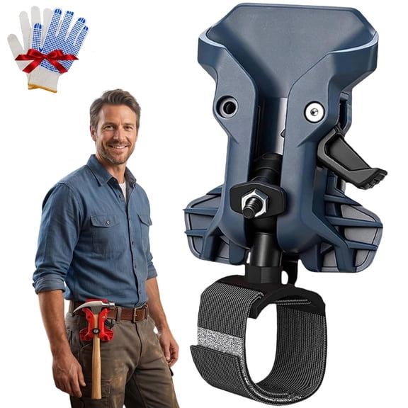 Power Tool Holster, Self-Locking Security System & Quick Release Belt Clip, for Drills Screwdrivers Electricians Contractors DIY Work