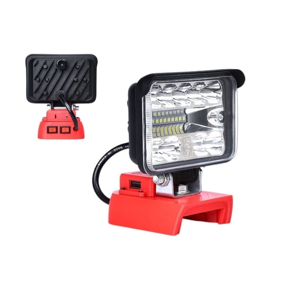 Power Tool Lithium Battery Work Light Electric Wrench Lighting 3 Inch Double Switch