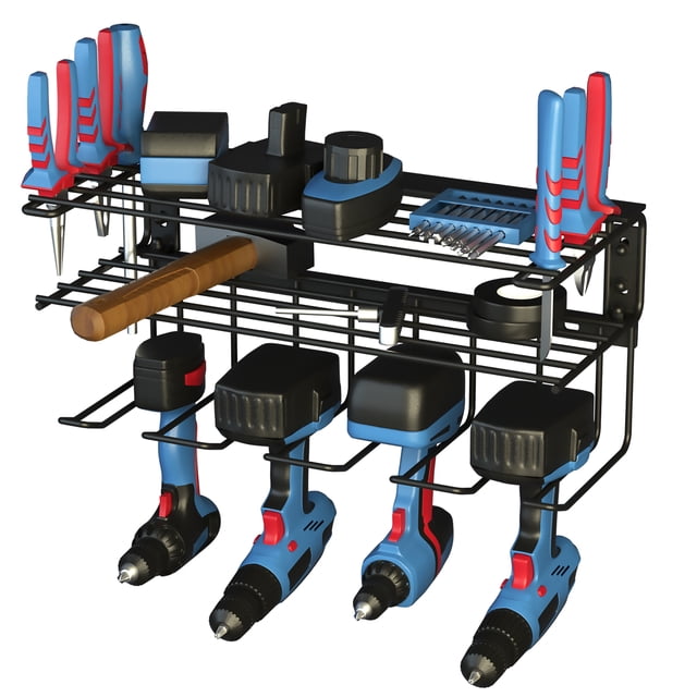 8/o - Finance PooLuck Upgraded Heavy Duty 5 Holes Floating Tool Shelf