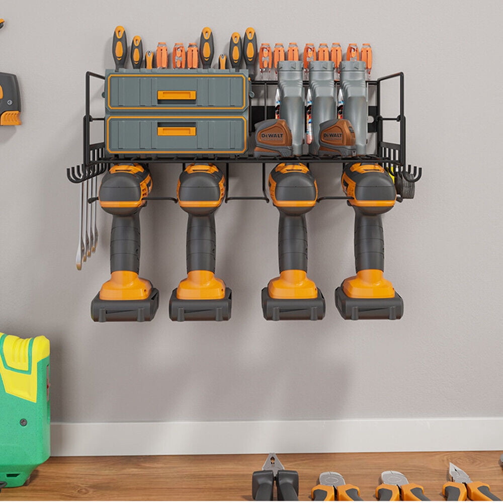 Power Tool Organizer Heavy Duty Utility Storage Rack Drill Hand Tools ...