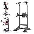 thumbnail image 1 of Power Tower Adjustable Height Pull Up & Dip Station Multi-Function Home Strength Training Fitness Workout Station for Home Gym, 1 of 8
