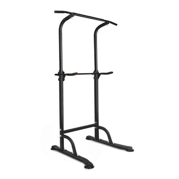 Power Tower Dip Station Adjustable Height Heavy Duty Multi-Function Fitness Training Equipment