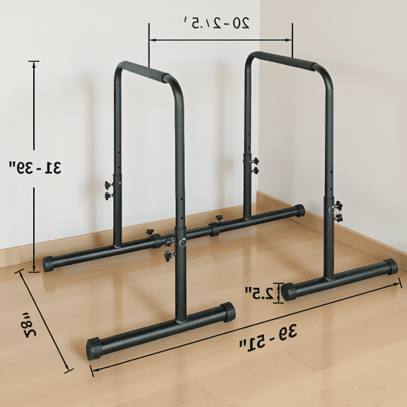 Power Tower Pull Up Station with Adjustable Height, Detachable Bench, Dip Bars, 550 LBS Capacity
