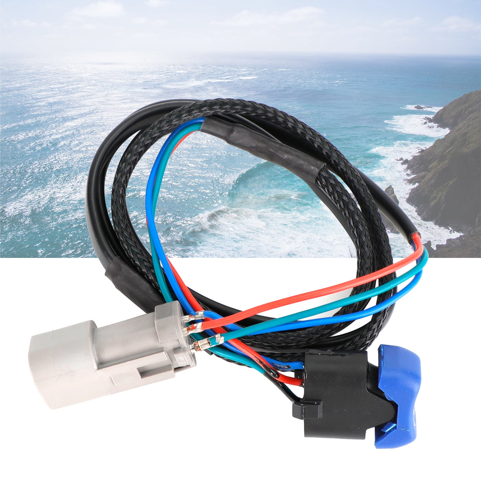 Kit De Interruptor De Potencia Trim/tilt Para Motores Fuera Borda Johnson Evinrude - Compatible Con Referencia 5006358, Cable De 1.2 M