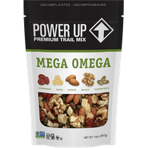 Power Up Mega Omega Trail Mix 14oz, Gluten Free, Vegan, Non-GMO
