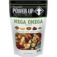 Power Up Premium Trail Mix Mega Omega Trail Mix 14oz, Gluten Free, Vegan, NonGMO
