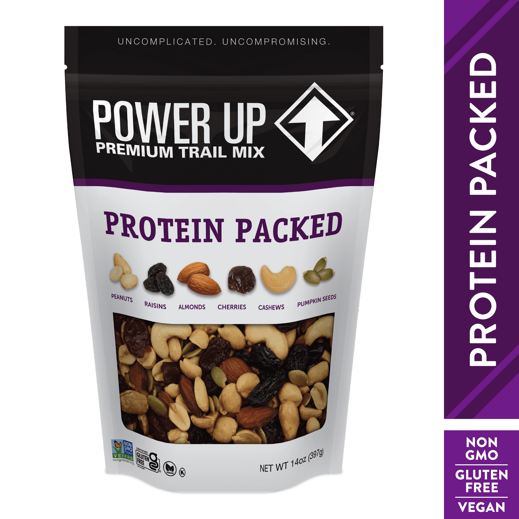 Power Up Protein Packed Trail Mix 14oz Gluten Free Vegan Non GMO power-up-protein-packed-trail-mix-14oz-gluten-free-vegan-non-gmo