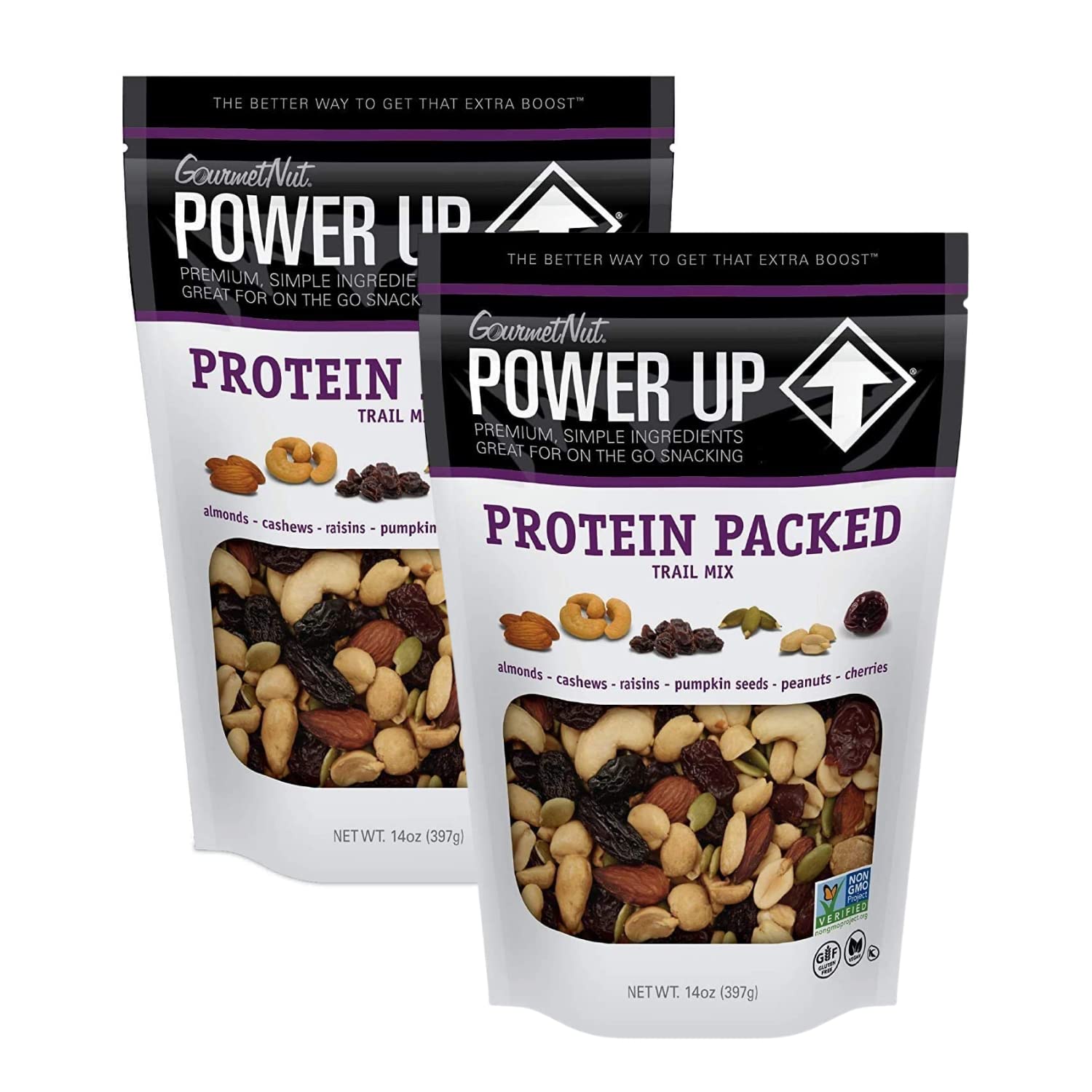 Power Up Protein Packed Trail Mix By Gourmet Nut Natural Keto & Paleo