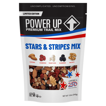 Power Up Stars and Stripes Mix, Trail Mix 12 oz