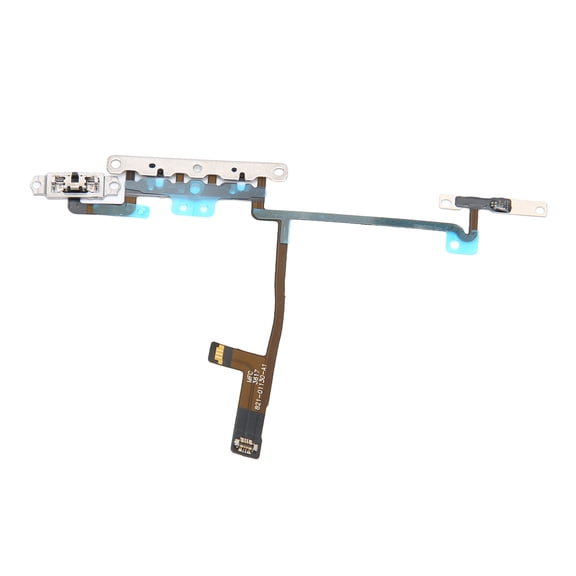 Power Volume Silent Switch Button Flash Light Flex Cable Bracket Replacement Metal+PCB for IPhone X Mobile Phone