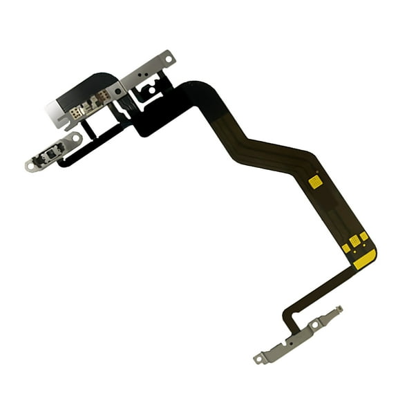 Power Volume Switch Button Flex Cable Replacement, Easy to Install for Phone 12/12pro Restoring Control Function