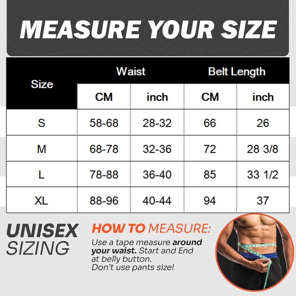 Power Weight Lifting Belt Training Gym Fitness Bodybuilding Back