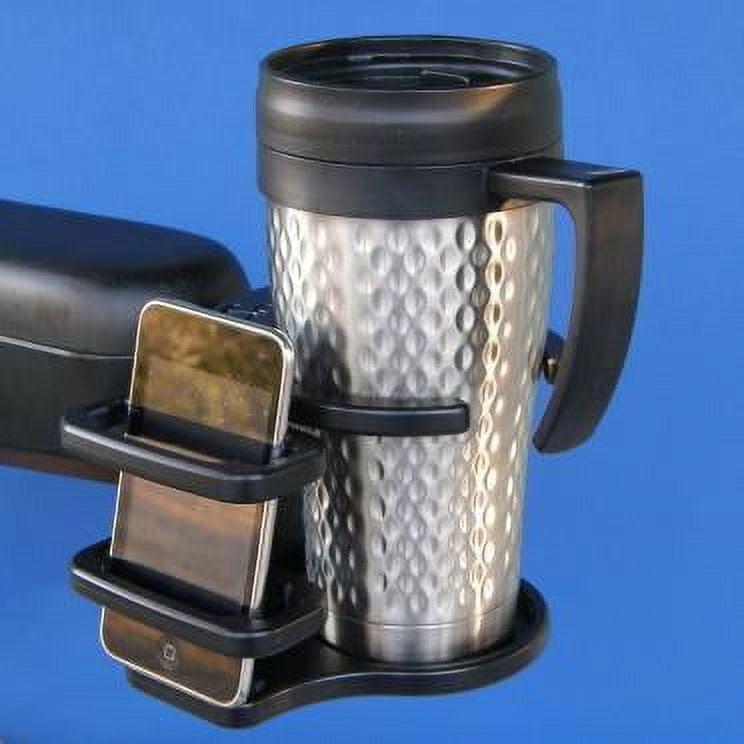 Power Wheelchair Combination Cell Phone / Adjustable Drink Holder