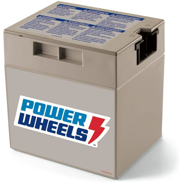 Power Wheels 12 Volt Rechargeable Replacement Battery Multicolor