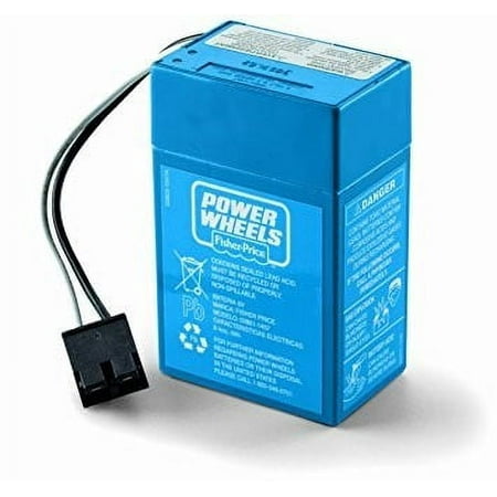 Power Wheels Toddler 6-volt Rechargeable Replacement Battery