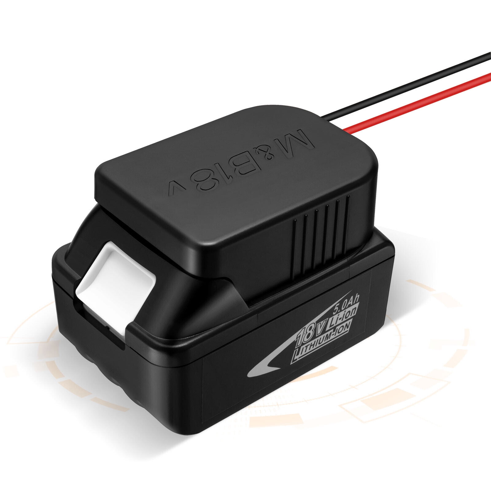 For Black & Decker 20V Battery Adapter Dock Connector for Power Wheels /  Ebike 