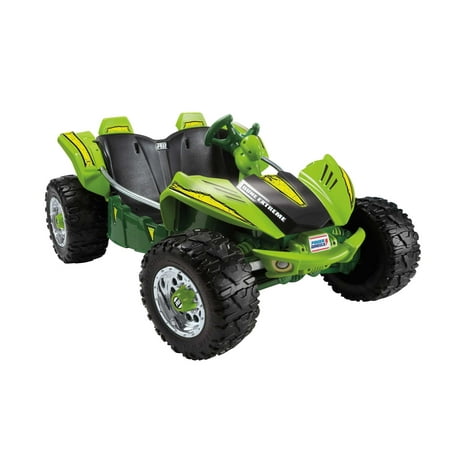 Power Wheels Dune Racer Extreme Battery-Powered Ride-on, 12 V, Max Speed: 5 mph, Green