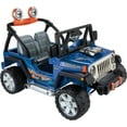 thumbnail image 1 of 12V Power Wheels Hot Wheels Jeep Wrangler Battery-Powered Ride-On Toy Vehicle with Music & Sounds, for a Child Ages 3-7, 1 of 8